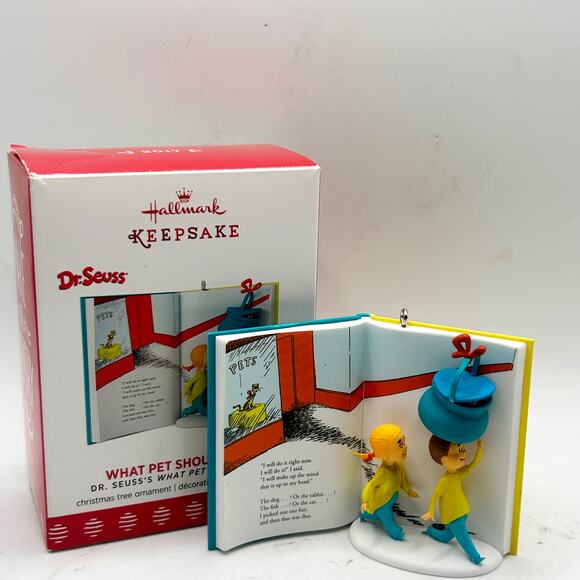 Hallmark Keepsake Dr. Seuss Christmas Ornament Lot of 4 w/ Boxes EUC - Picture 8 of 9